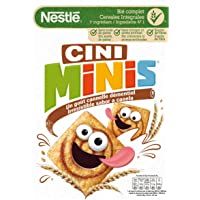 NESTLE cereales infantiles cini minis con sabor a canela caja 375 gr
